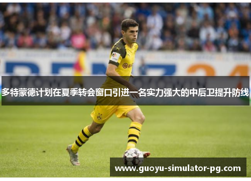 多特蒙德计划在夏季转会窗口引进一名实力强大的中后卫提升防线
